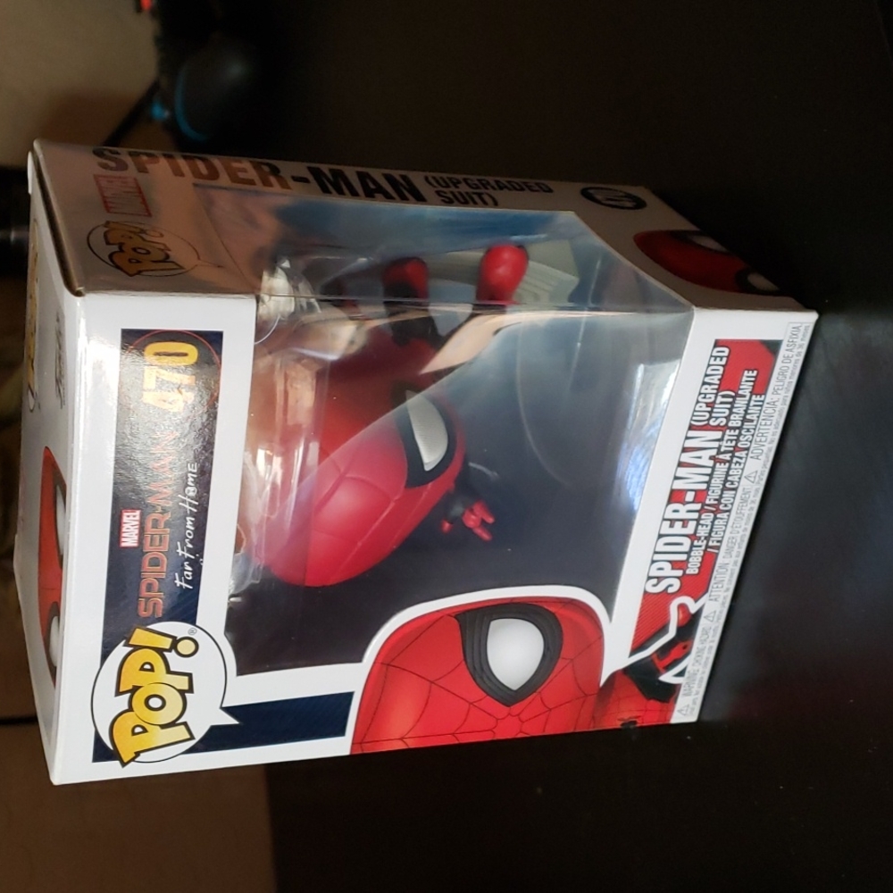 Marvel Spider-man Far From Home Upgraded Suit Funko Pop